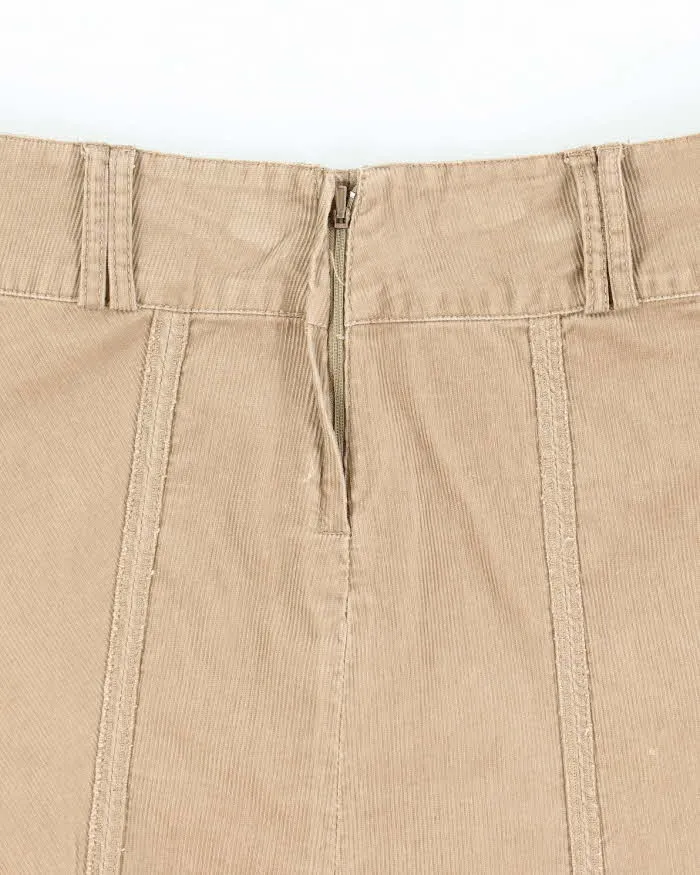 Vintage Y2k 00s Smartset Lightweight Corduroy Skirt - S sold by Rokit product image thumbnail 3