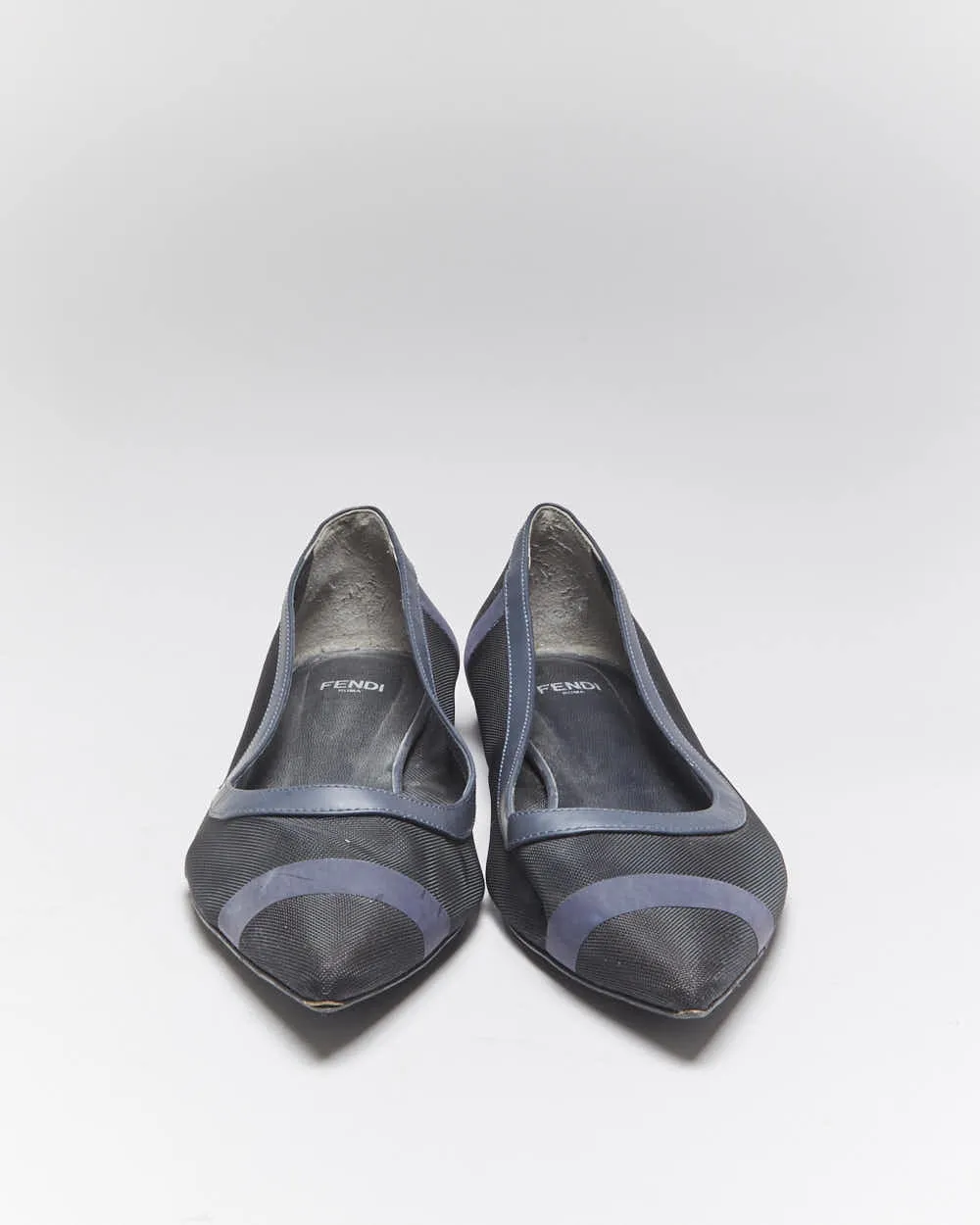 Vintage Fendi Mesh Pointy Ballet Flats - UK5 sold by Rokit product image thumbnail 3