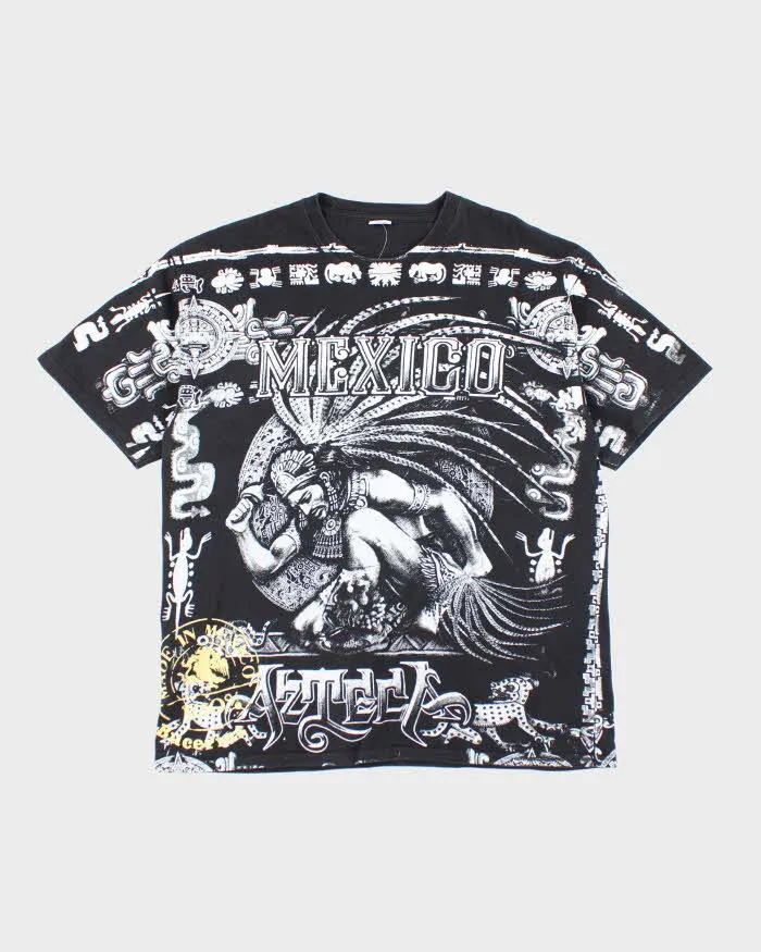 Vintage Mexico All Over Print T-shirt - XL sold by Rokit