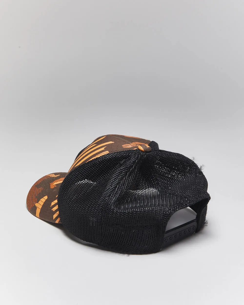 Vintage 2000's Oakley Orange Camo Trucker Cap - OS sold by Rokit product image thumbnail 2