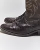 Vintage Brown Snakeskin Cowboy Boots - UK7 sold by Rokit