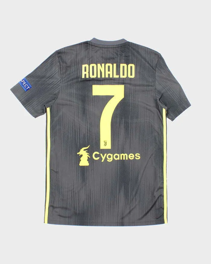 Vintage Adidas Juventus Third Football Shirt - S sold by Rokit product image thumbnail 2