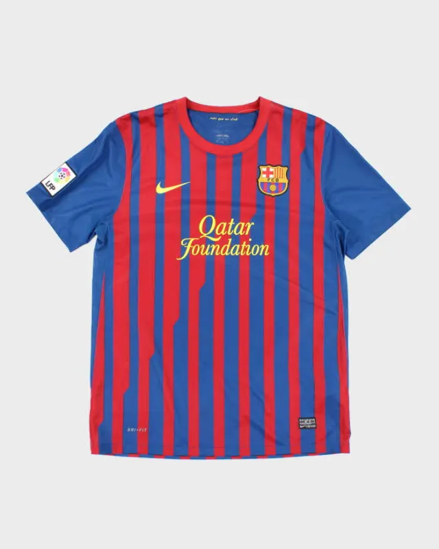 Vintage Nike Barcelona FC Home Football Shirt - L sold by Rokit