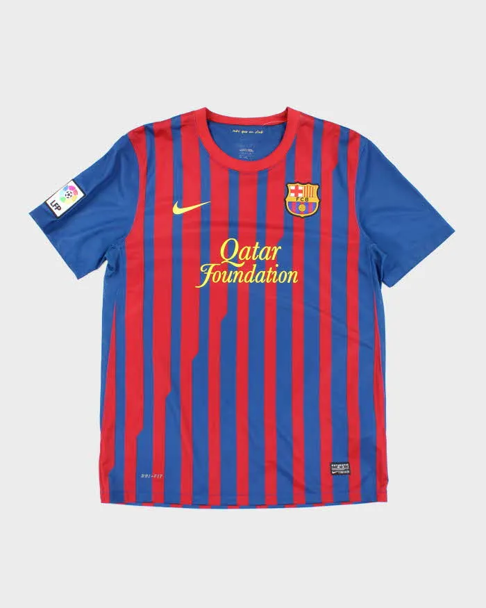 Vintage Nike Barcelona FC Home Football Shirt - L sold by Rokit