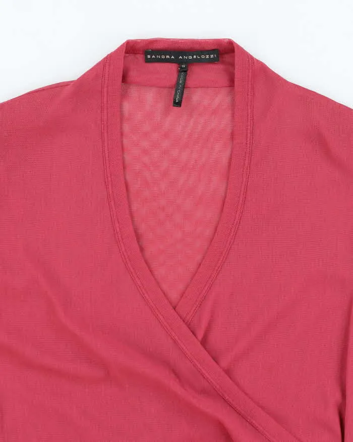 Vintage Y2k 00s Sandra Angelozzi Double Mesh Top - S sold by Rokit product image thumbnail 3