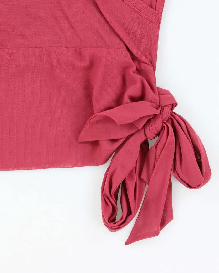 Vintage Y2k 00s Sandra Angelozzi Double Mesh Top - S sold by Rokit product image thumbnail 4