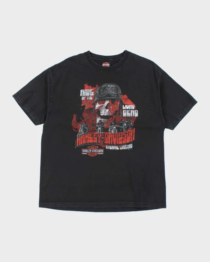 Vintage 2000's Harley Davidson Ride of the Living Dead Graphic T-Shirt - XL sold by Rokit