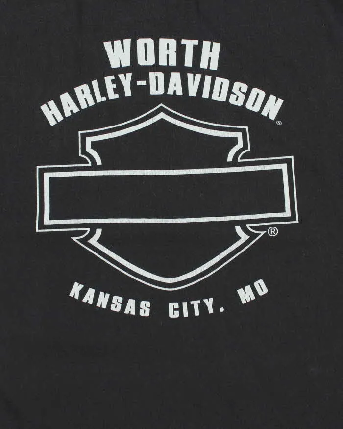 Vintage 2000's Harley Davidson Ride of the Living Dead Graphic T-Shirt - XL sold by Rokit product image thumbnail 4