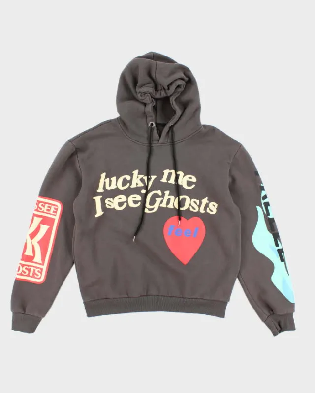 Lucky Me/ I See Ghosts Bubble Print Hoodie - XL sold by Rokit