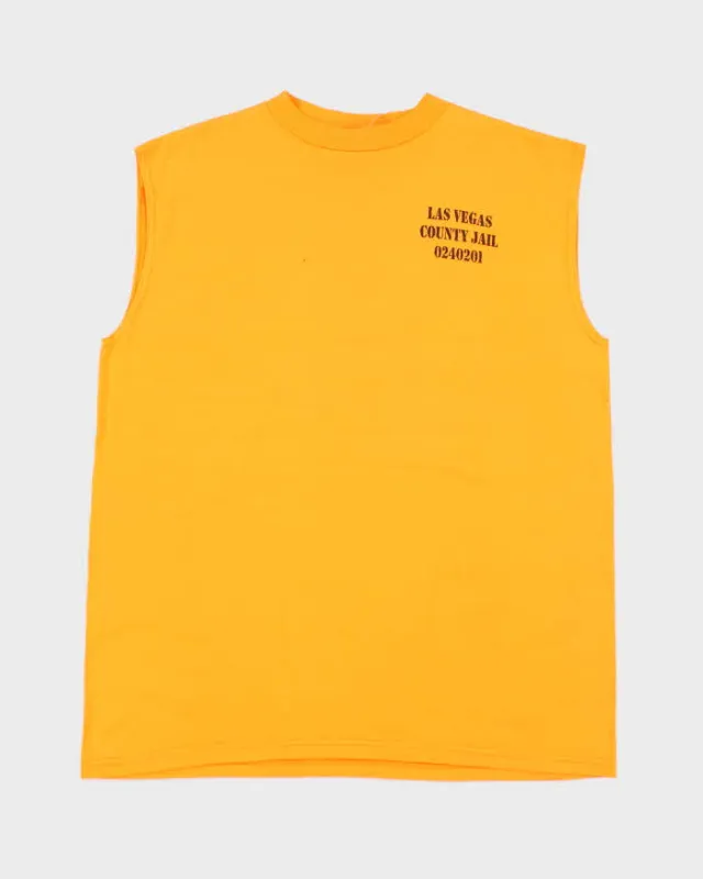Vintage Las Vegas County Jail Sleeveless T-shirt - XL sold by Rokit
