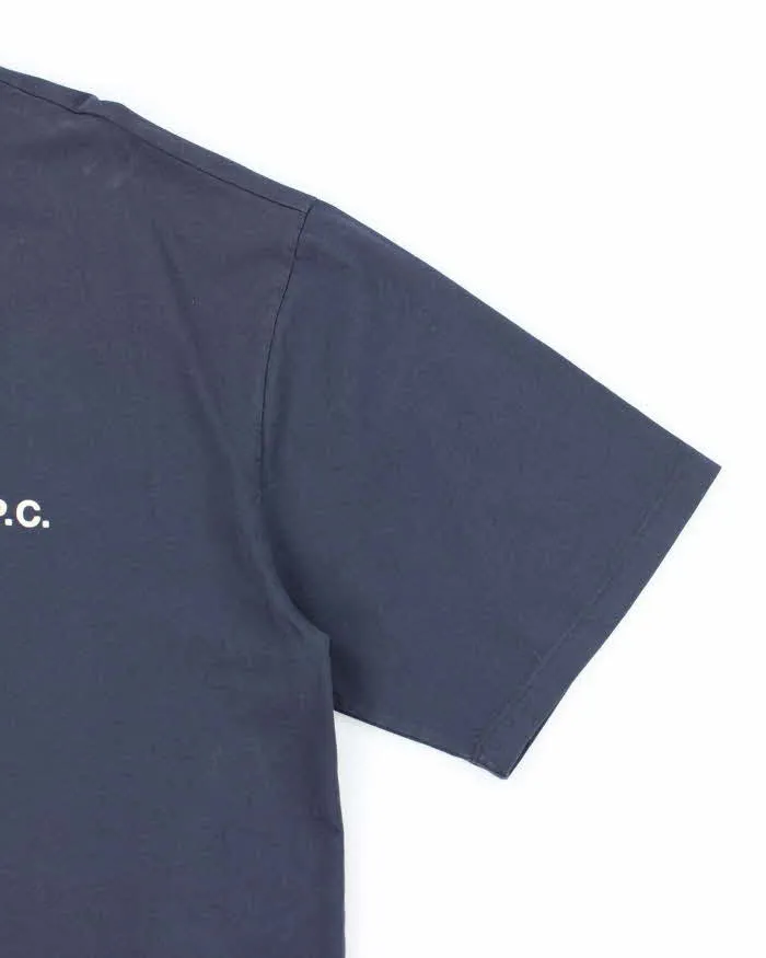 Vintage A.P.C. Short Sleeve T-shirt - XXL sold by Rokit product image thumbnail 4