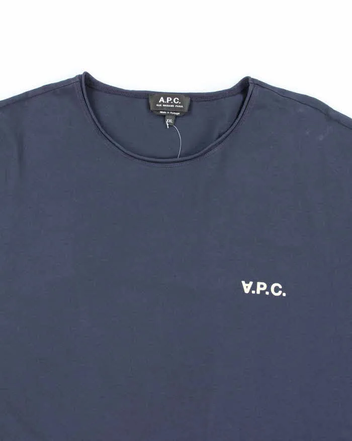 Vintage A.P.C. Short Sleeve T-shirt - XXL sold by Rokit product image thumbnail 3