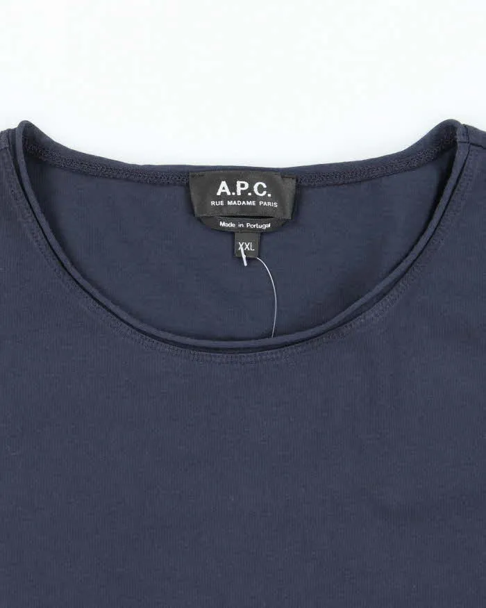 Vintage A.P.C. Short Sleeve T-shirt - XXL sold by Rokit product image thumbnail 5