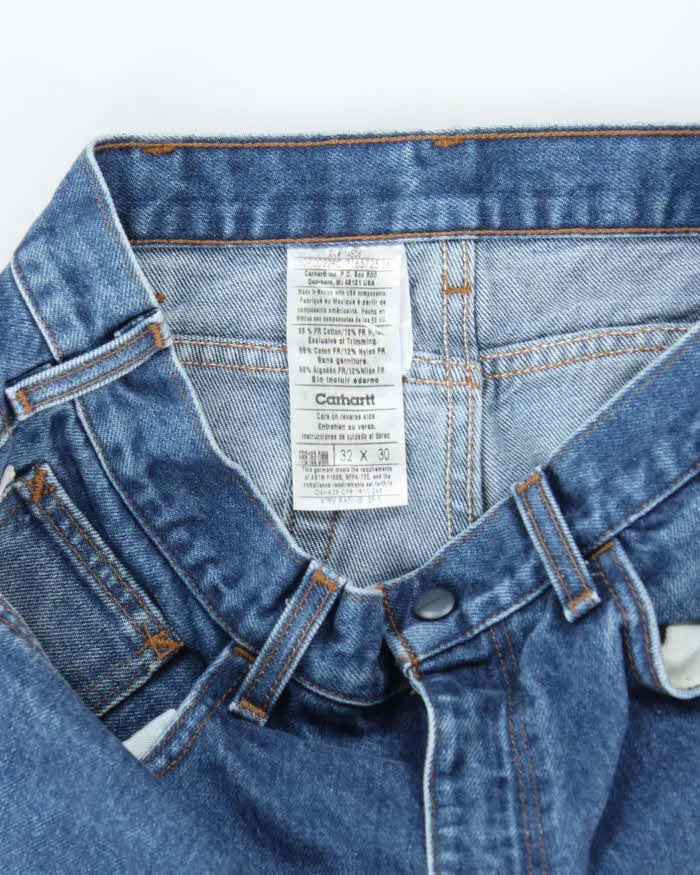 Vintage Carhartt Dark Wash Relaxed Fit Jeans - W30 L27 sold by Rokit product image thumbnail 5