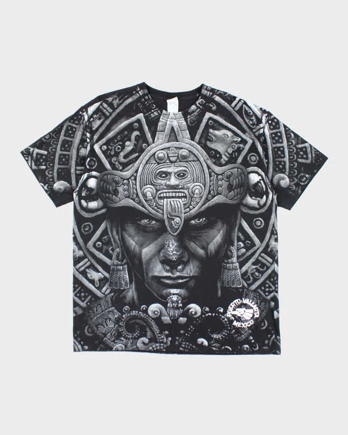 Vintage Mexico All Over Print T-shirt - XL sold by Rokit