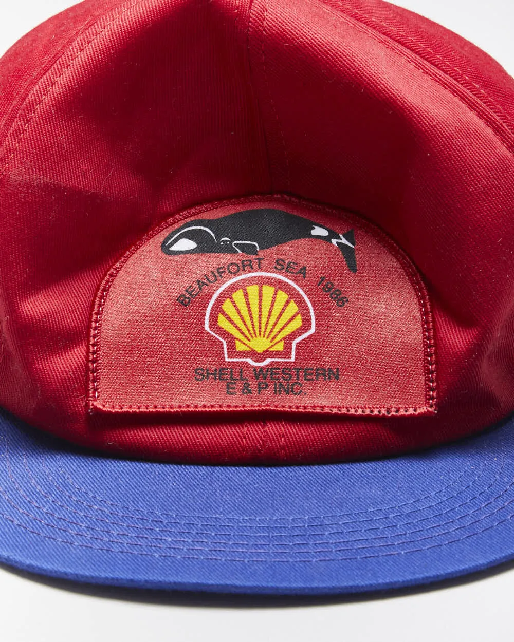 Vintage 80's Shell Oil Whale Graphic Snapback Cap - OS sold by Rokit product image thumbnail 3