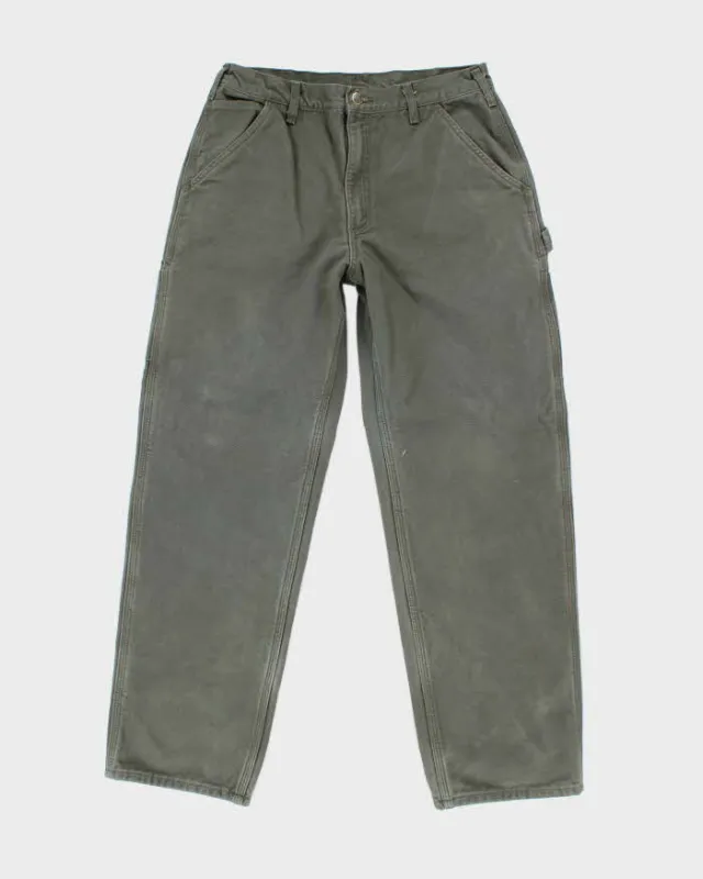 Vintage 2000's Carhartt Single Knee Carpenter Trousers - W30 L30 sold by Rokit