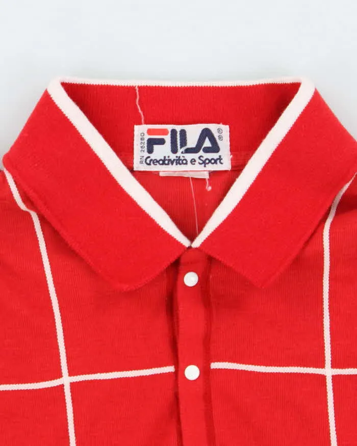 Vintage 90s Fila Polo Shirt - S sold by Rokit product image thumbnail 5