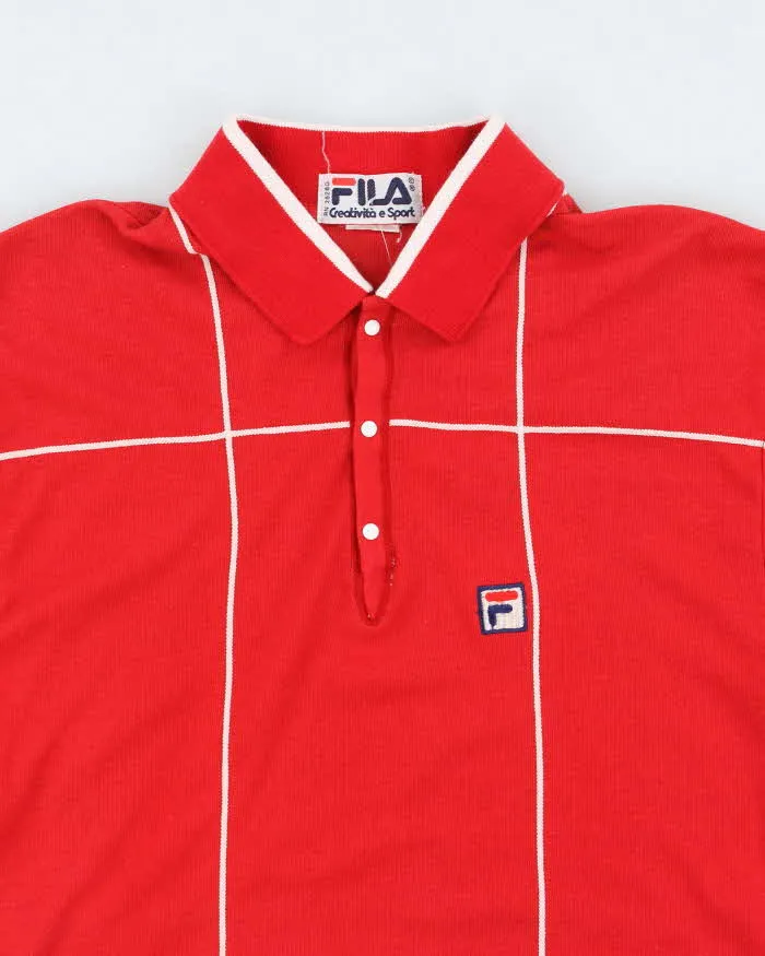 Vintage 90s Fila Polo Shirt - S sold by Rokit product image thumbnail 3