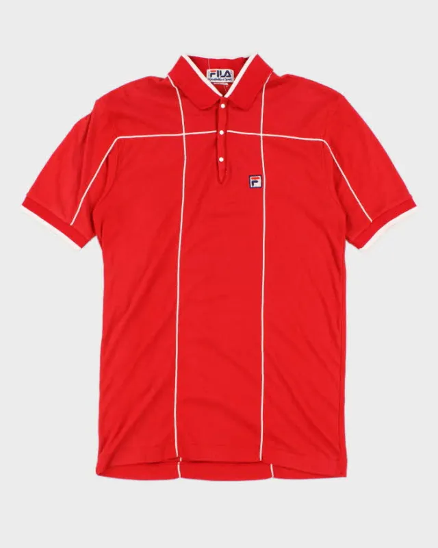 Vintage 90s Fila Polo Shirt - S sold by Rokit