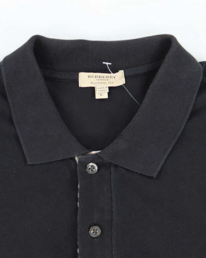 Vintage Y2K Burberry Classic Fit Polo Shirt - L sold by Rokit product image thumbnail 5
