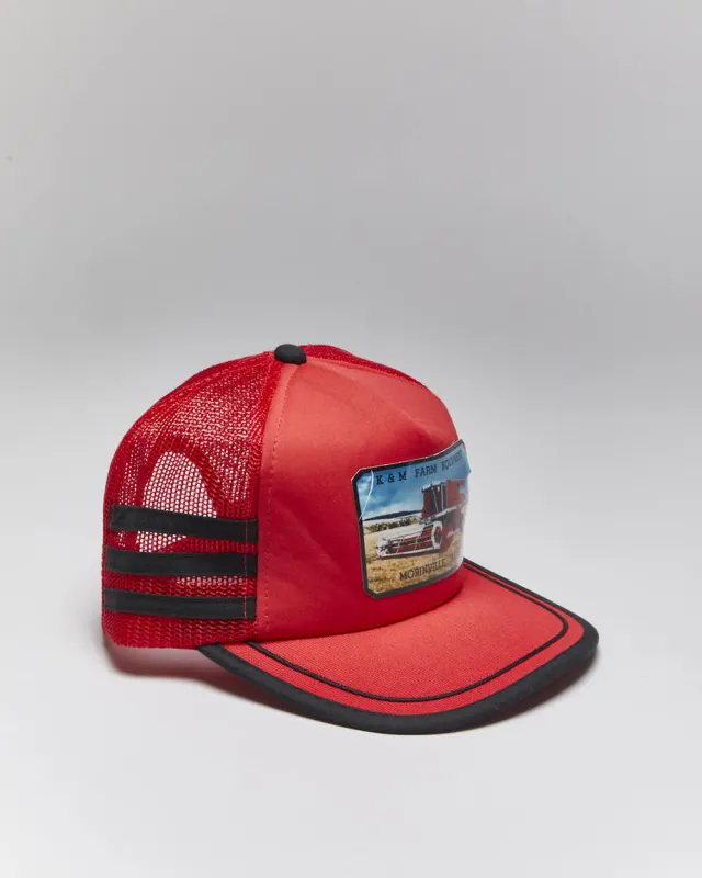 Vintage 90's K&M Farm Equipment Trucker Cap - OS sold by Rokit