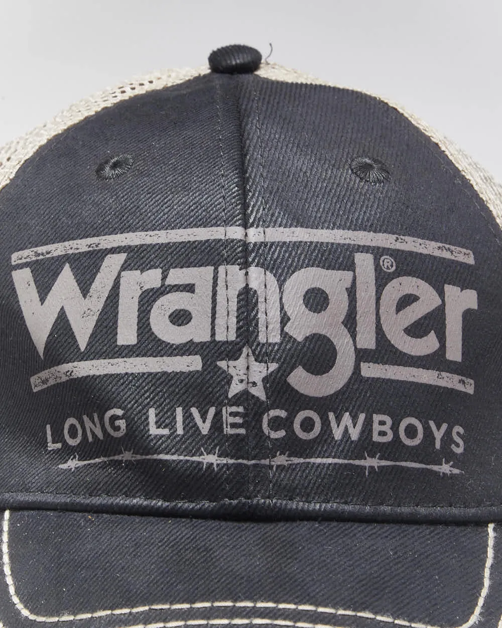 Vintage Wrangler Long Live Cowboys Trucker Cap - OS sold by Rokit product image thumbnail 3