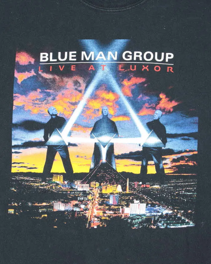 Vintage Blue Man Group T-shirt - M sold by Rokit product image thumbnail 3