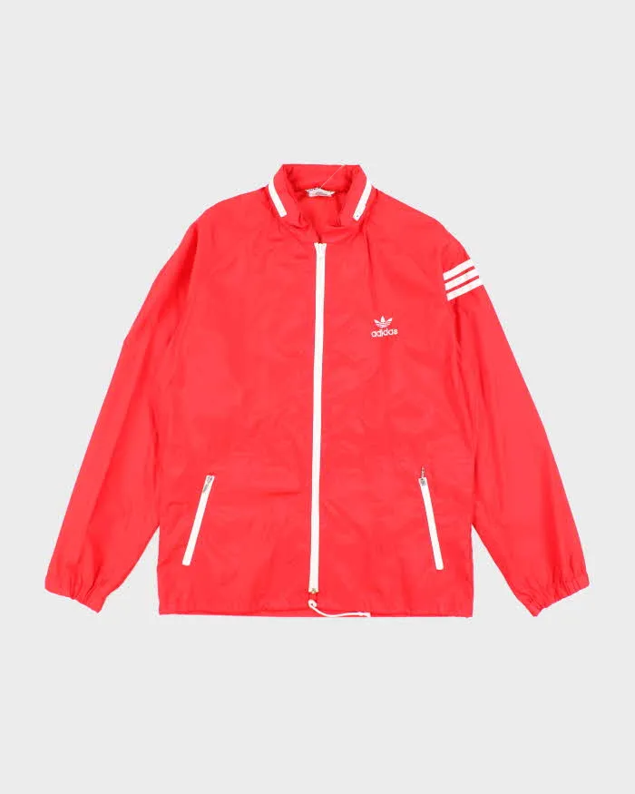 Vintage Adidas Red Windbreaker - L sold by Rokit