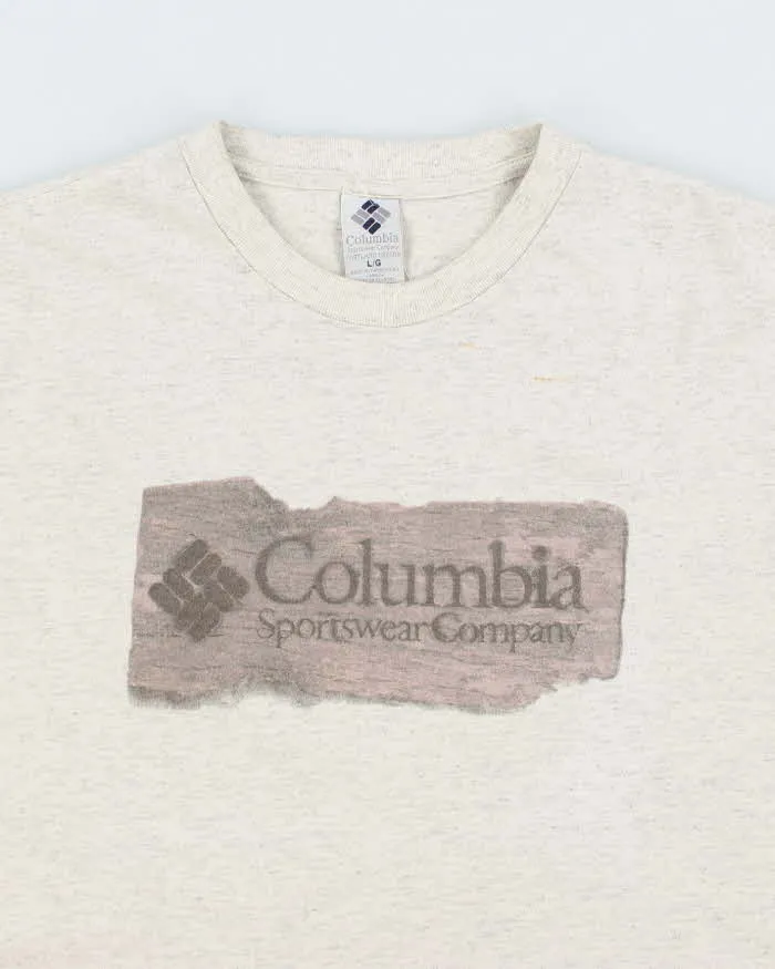 Vintage 90s Columbia Single Stitch T-shirt - L sold by Rokit product image thumbnail 3