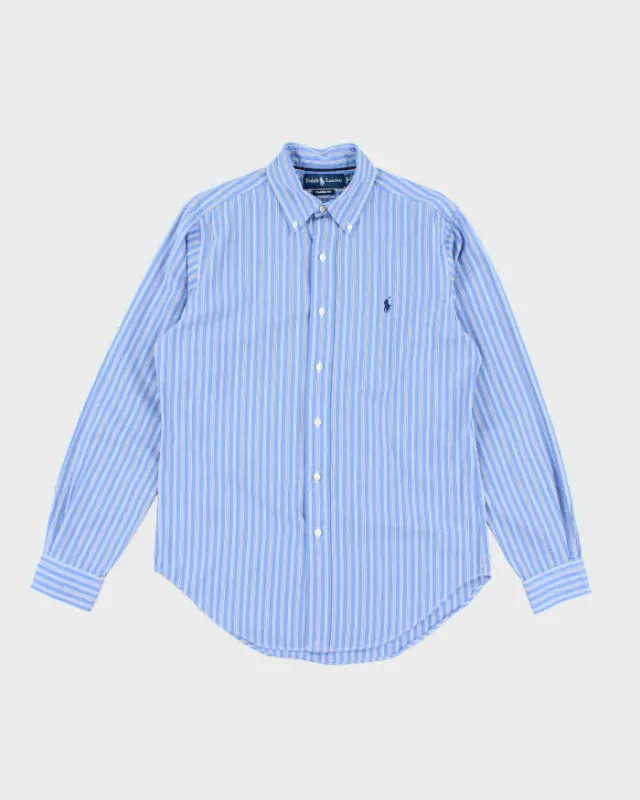 Vintage Ralph Laureen Stripe Long Sleeve Shirt - S sold by Rokit