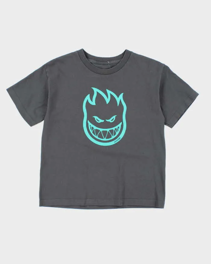 Vintage Spitfire Skateboards Big Flame Face Graphic T-Shirt - S sold by Rokit