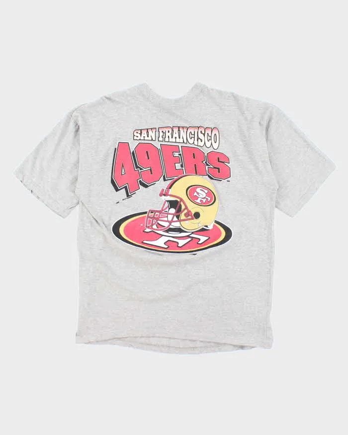 Vintage 90s San Francisco 49ers Single Stitch T-shirt - M sold by Rokit