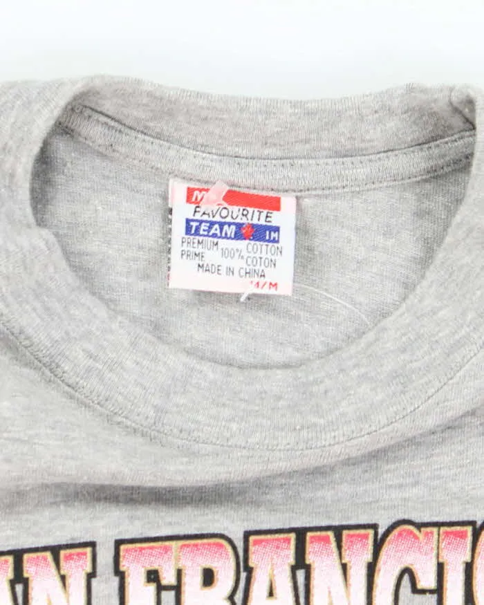 Vintage 90s San Francisco 49ers Single Stitch T-shirt - M sold by Rokit product image thumbnail 5