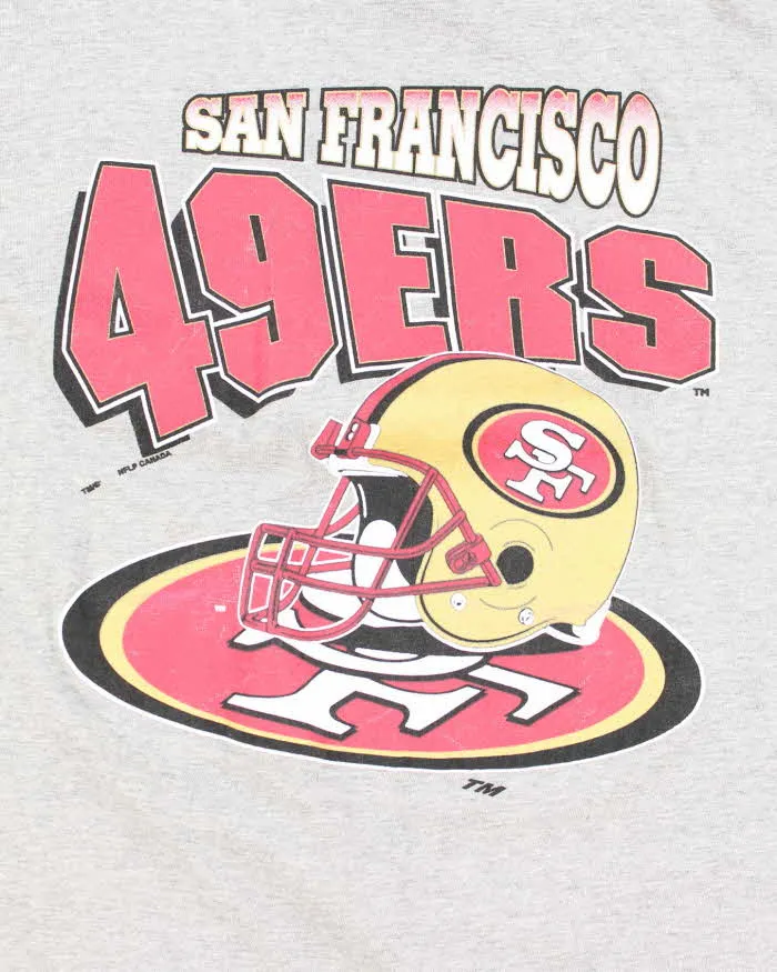 Vintage 90s San Francisco 49ers Single Stitch T-shirt - M sold by Rokit product image thumbnail 3