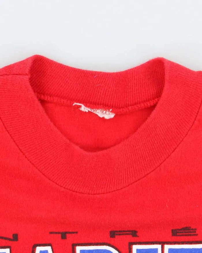 Vintage 90's Montreal Canadians Hockey Graphic T-Shirt - S sold by Rokit product image thumbnail 5