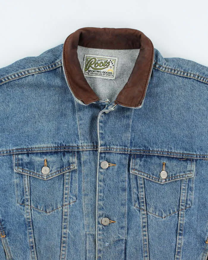 Vintage Roots City Slickers 2 Embroidered Denim Jacket - XL sold by Rokit product image thumbnail 3