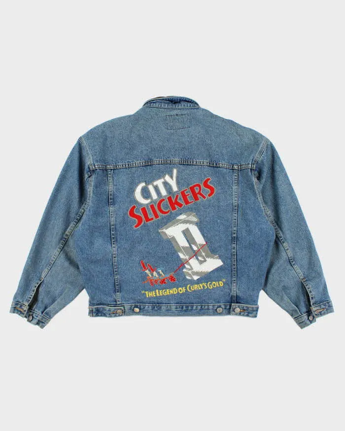 Vintage Roots City Slickers 2 Embroidered Denim Jacket - XL sold by Rokit product image thumbnail 2