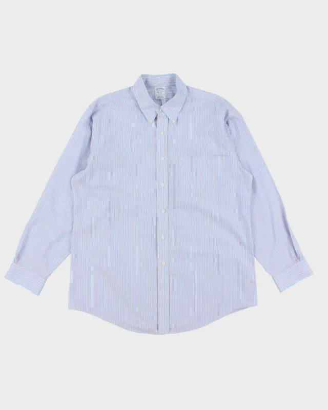 Vintage Brooks Brothers Stripe Long Sleeve Shirt - XXL sold by Rokit