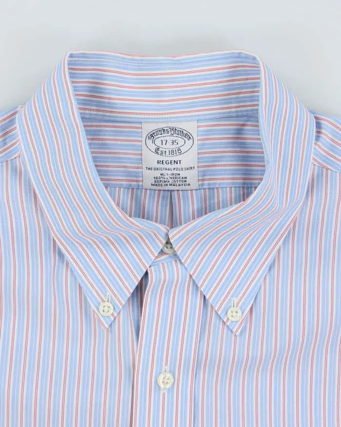 Vintage Brooks Brothers Stripe Long Sleeve Shirt - XXL sold by Rokit product image thumbnail 5