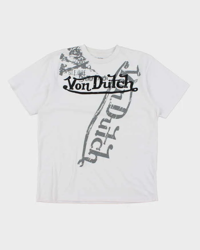 Vintage Y2k 00s Von Dutch T-shirt - L sold by Rokit