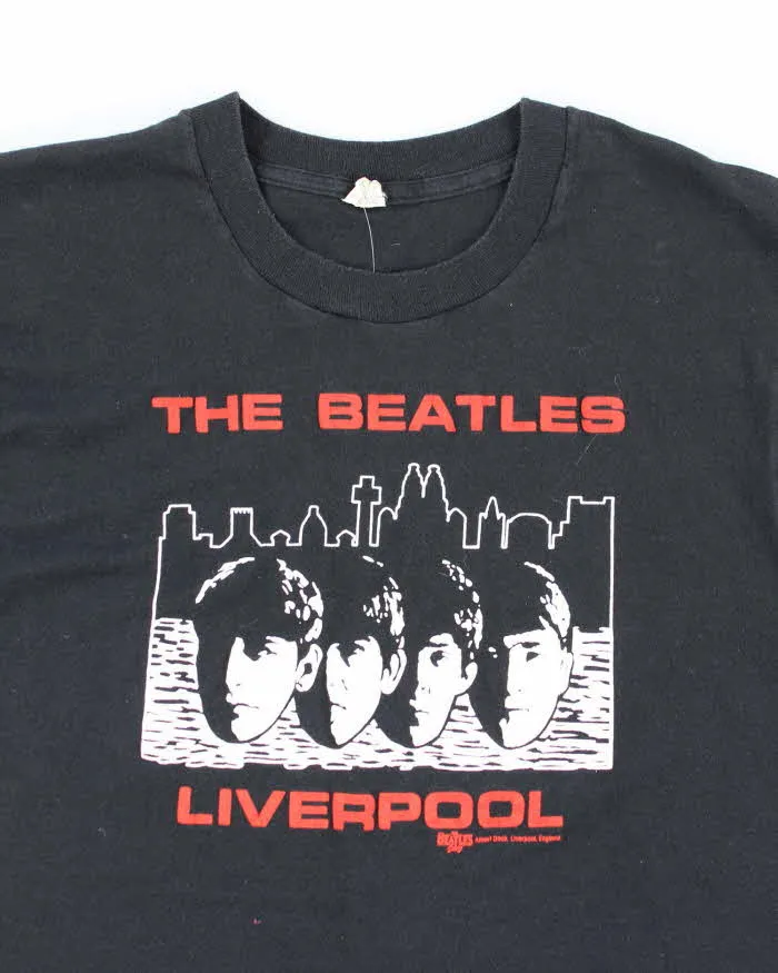 Vintage 90s The Beatles Liverpool Single Stitch T-shirt - L sold by Rokit product image thumbnail 3