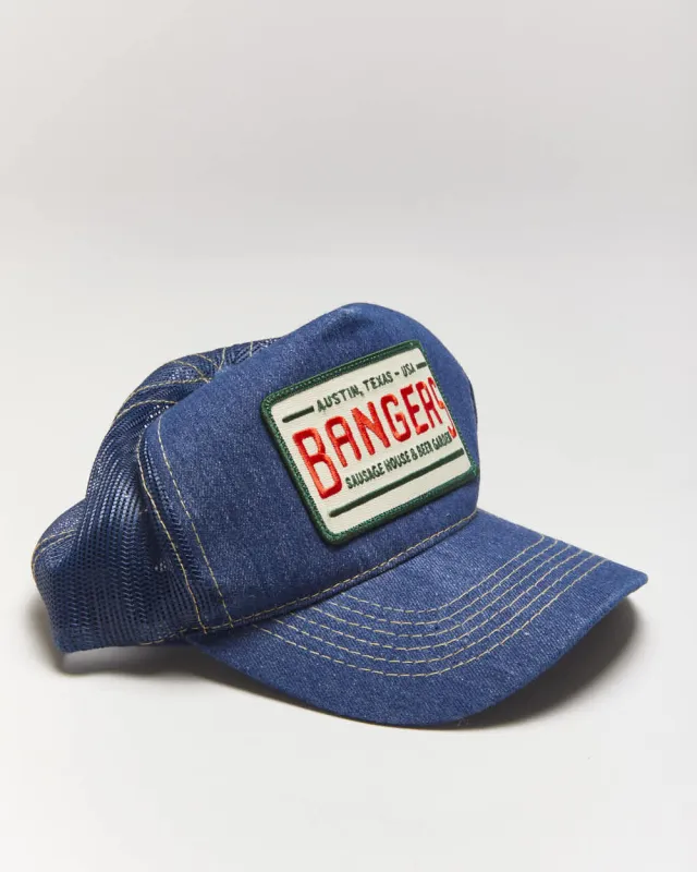 Vintage Bangers Denim Trucker Cap - OS sold by Rokit