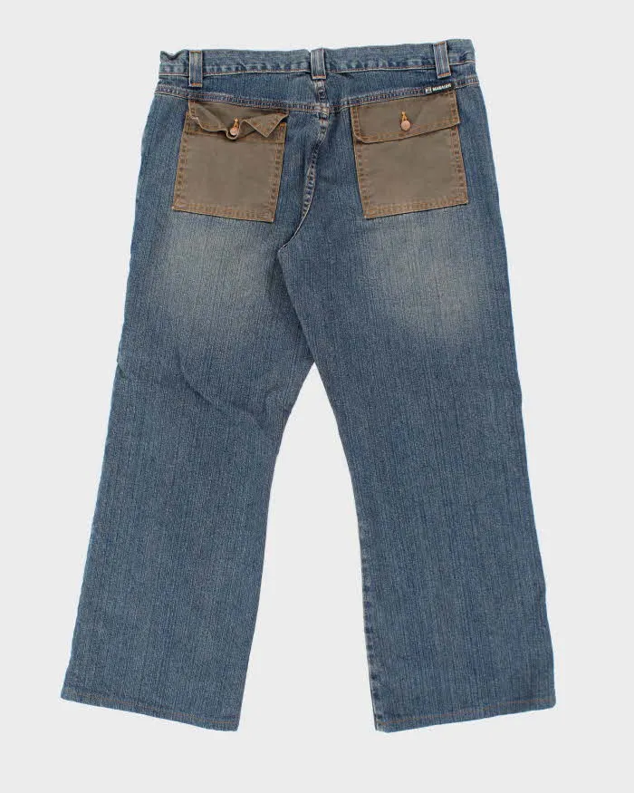 Vintage Y2k 00s Manager Wide Leg Jeans - W36 L28 sold by Rokit product image thumbnail 2