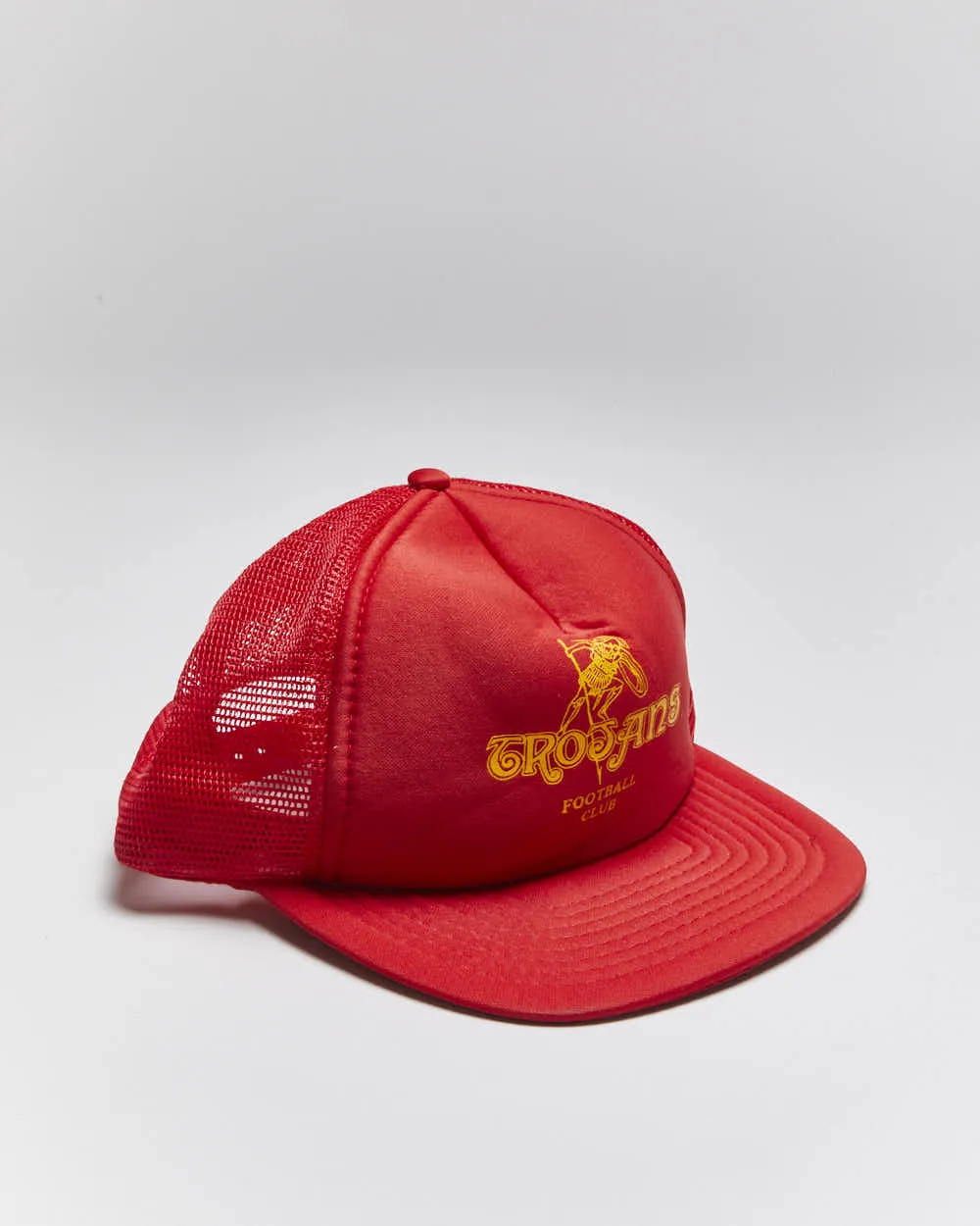 Vintage 90's Trogans Football Club Trucker Cap - OS sold by Rokit