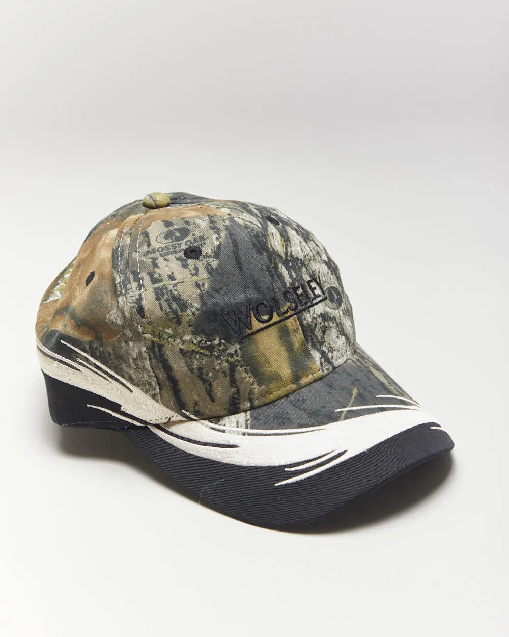 Vintage 2000's Mossy Oak Camo Embroidered Cap - OS sold by Rokit