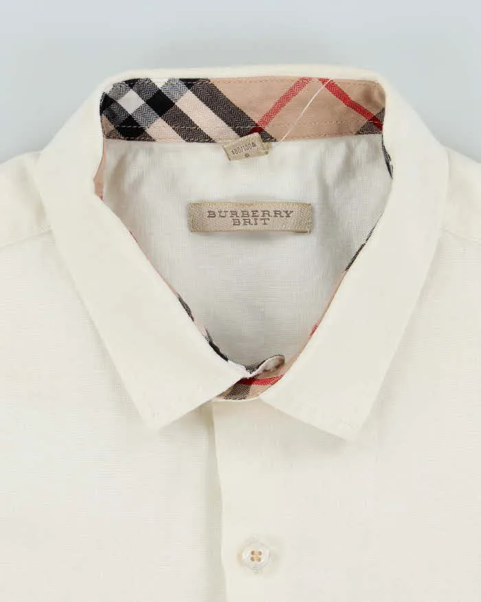 Vintage 2000's Burberry Brit Nova Check Collar Shirt - L sold by Rokit product image thumbnail 5