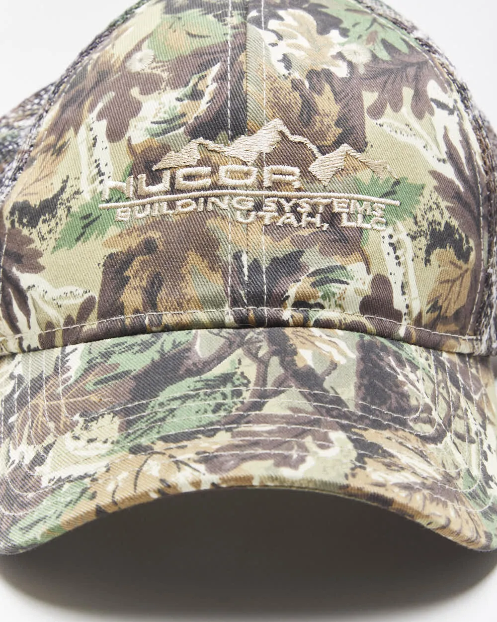 Vintage Y2K Embroidered Camouflage Trucker Cap - OS sold by Rokit product image thumbnail 3