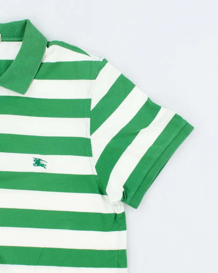 Vintage Burberry Striped Slim Fit Polo Shirt - XL sold by Rokit product image thumbnail 4