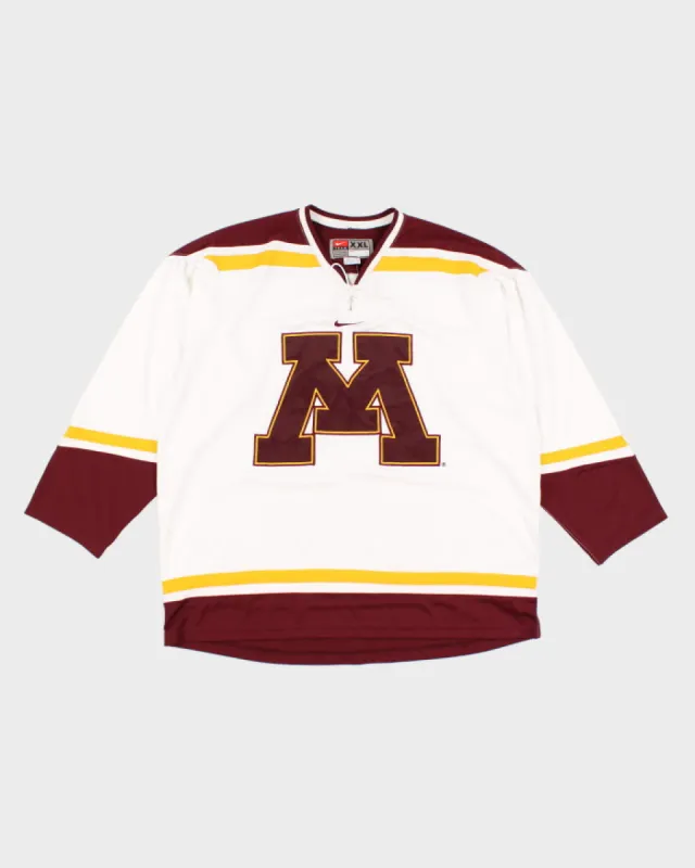 Vintage Nike University of Minnesota Hockey Jersey - XXL sold by Rokit